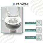 Kit Bidet WC Japonais Complet –  Installation facile en 10 min – Alternative Douchette WC – Hygiénique, Économique & Écologique